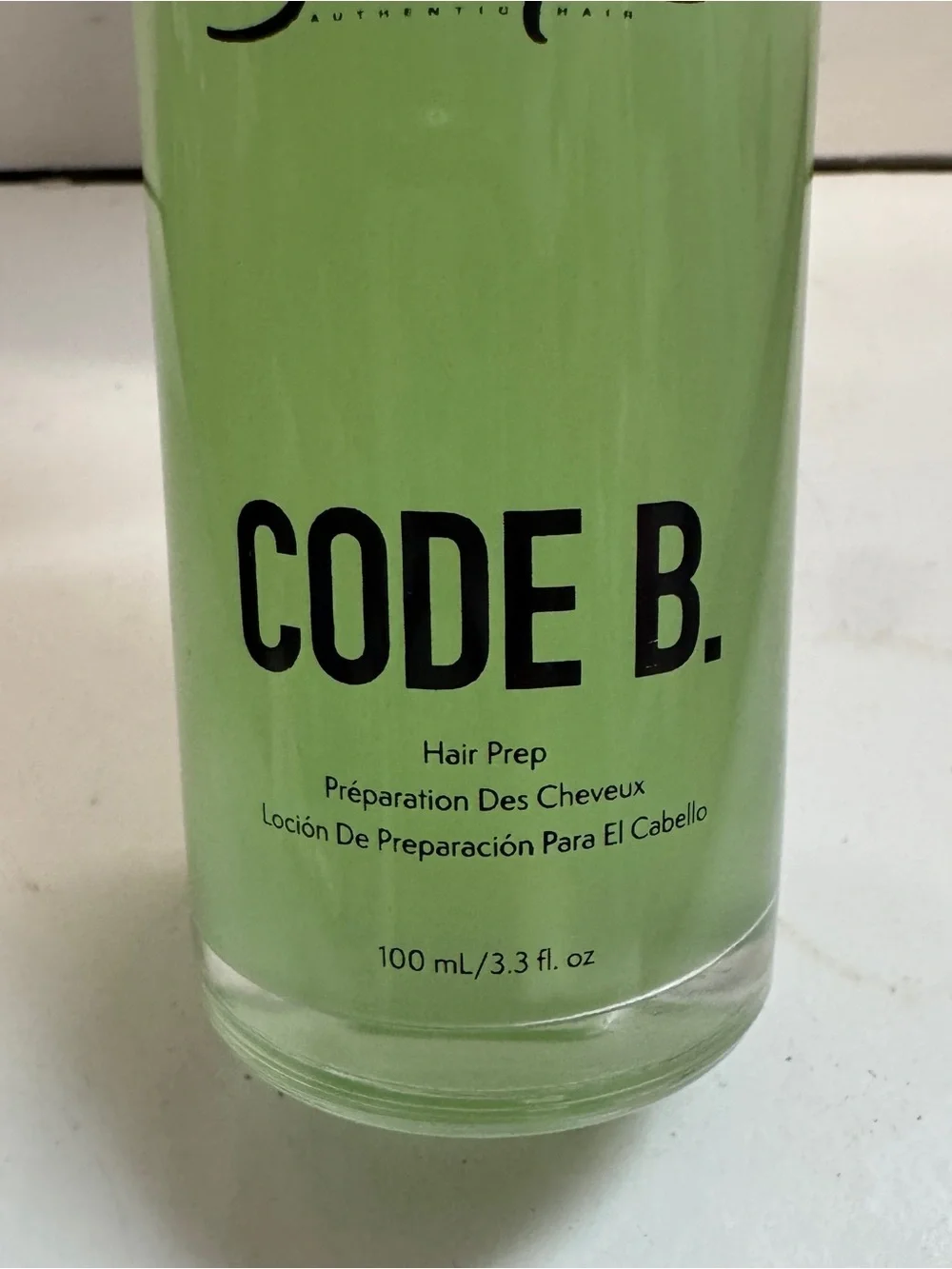 Johnny B Code B Hair Prep 3.3 OZ
